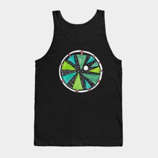 Winter Forest - Christmas Themed Starry Night Tank Top